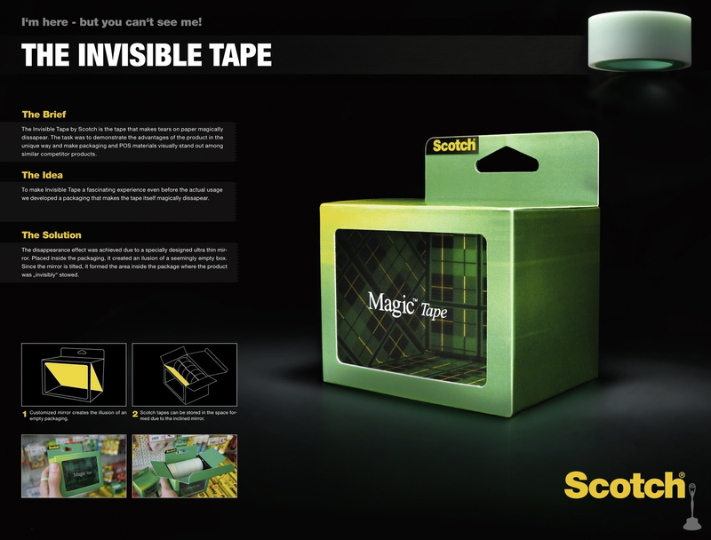 Illustration for article titled Brilliant Packaging For Invisible Clear Tape Makes the Box Look Empty